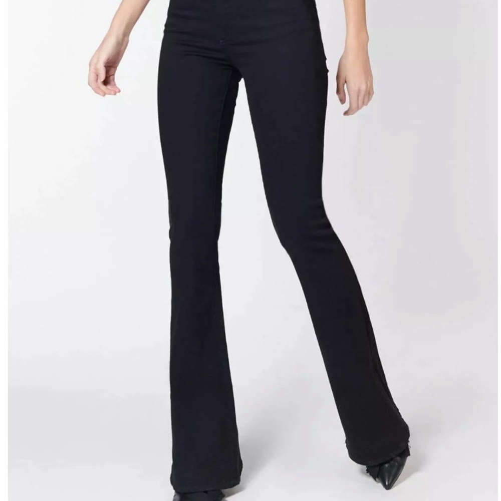Like New Black Skinny Flare Jeans